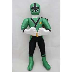   Rangers Samurai Green Action Figure Plush Doll   MIKE 