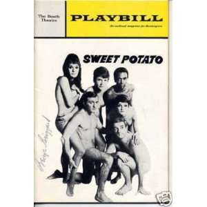  George Grizzard Sweet Potato Signed Autograph Playbill 