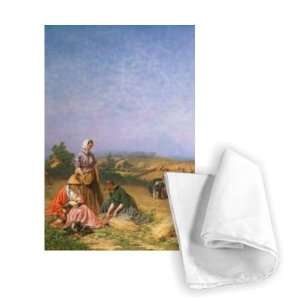  Gleaning by George Elgar Hicks   Tea Towel 100% Cotton 