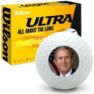  George W Bush   Wilson Ultra Ultimate Distance Golf Balls 