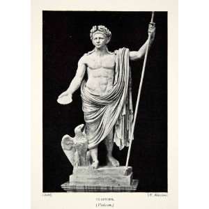  1908 Print Claudius Caesar Agustus Germanicus Roman 