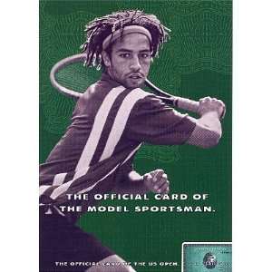  (4x6) 2003 US Open (James Blake) Sports Ad Poster