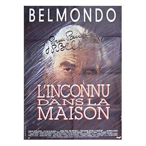  Jean Paul Belmondo Autographed / Signed Movie Poster 