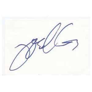 JOAN CHEN Signed Index Card In Person