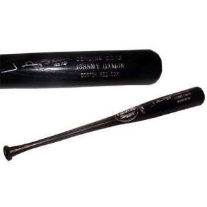 Johnny Damon Autographed Game Model Baseball Bat
