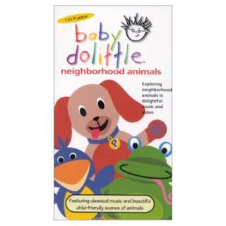   Baby Dolittle Neighborhood Animals [VHS] Baby Einstein, Julie Clark