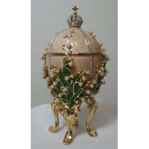  Faberge Big Easter Egg May Lily 6.5 (16.5cm 