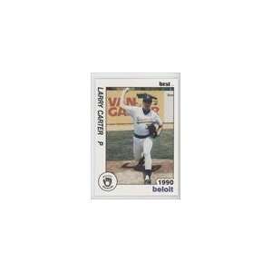    1990 Beloit Brewers Best #4   Larry Carter