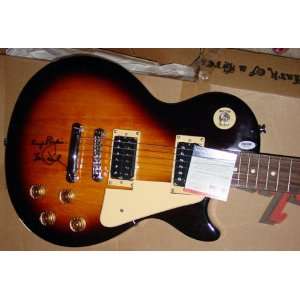 Les Paul Autographed Keep Rockin Gibson Guitar PSA/DNA