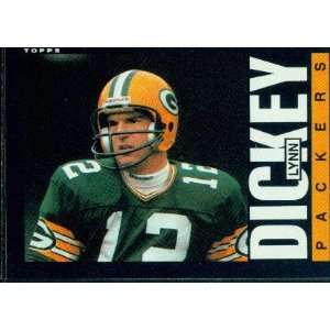  1985 Topps #68 Lynn Dickey   Green Bay Packers (Football 