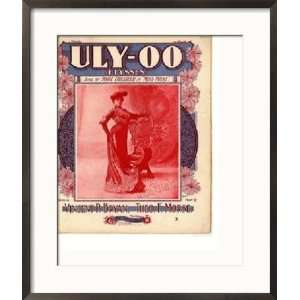  Ulyoo Ulysses Miss Print Sung by Marie Dressler Framed 