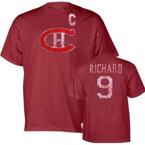 Maurice Richard Old Time Hockey NHL Alumni Montreal Canadiens T Shirt