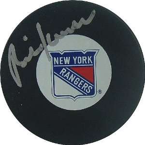   New York Rangers Mike Keenan Autographed Puck