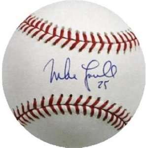 Mike Lowell Autographed/Hand Signed MLB Baseball