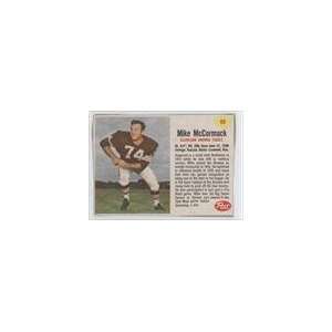  1962 Post Cereal #65   Mike McCormack Sports Collectibles