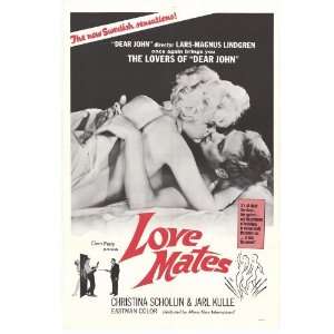  Love Mates (1961) 27 x 40 Movie Poster Style A