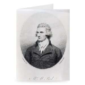 Mungo Park, engraved by T. Dickinson   Greeting Card (Pack of 2 
