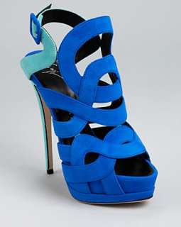 Giuseppe Zanotti Sandals   Color Block Wave   The Pop of Color   Shoe 