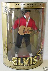 Elvis Presley 12 Doll w/ Jailhouse Rock 45  