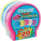 Jewel Case CD DVD Maxell 100 Cases Packs of 20 NEW  