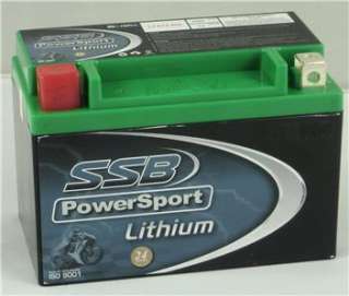 LITHIUM ION MOTORCYCLE BATTERY YTX12BS 250CCA  