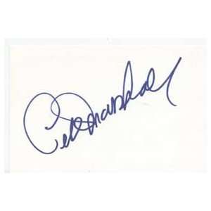 PETER MARSHALL Signed Index Card In Person