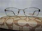 NEW AUTHENTIC COACH 107 DYLAN TAN EYEGLASSES items in 