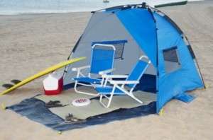 Instant shelter/shade/tent/canopy EZ up beach cabana  