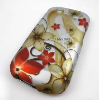 RED FALL FLOWER HARD CASE COVER GOOGLE NEXUS S 4G PHONE  