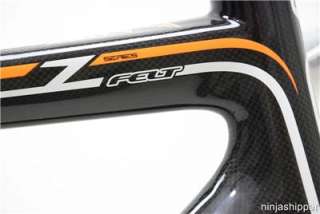 Felt Z6 Gloss Carbon, Orange Letters Road Bicycle 54cm NEW  