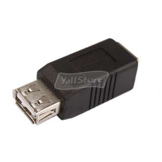 USB A Female to Type B Printer Female Adapter AF BF 341  