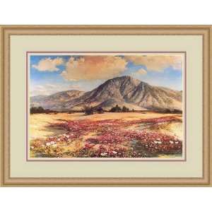    Desert in Spring by Robert Wood   Framed Artwork