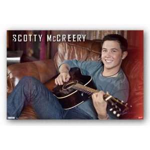 22x34) Scotty McCreery Guitar Music Poster 