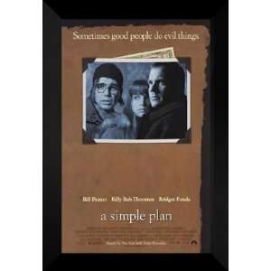 Simple Plan 27x40 FRAMED Movie Poster   Style A 1998