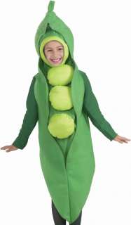 Kids Peas Big Pea Pod Funny Food Halloween Costume 721773665752  