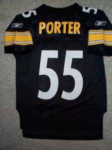 REEBOK Steelers JOEY PORTER Football Jersey YOUTH xl  