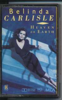 Belinda Carlisle  Heaven on Earth CASSETTE Oct 1987 MCA 076742208042 