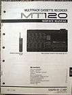 Yamaha Original Service Manual for the MT120 Multitrack Recorder