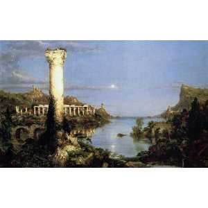  FRAMED oil paintings   Thomas Cole   24 x 14 inches   The 