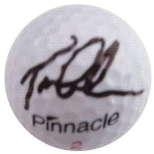 Tom Lehman Autographed Golf Ball
