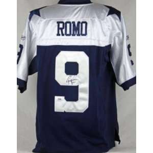 Tony Romo Autographed Jersey   Home Psa   Autographed NFL Jerseys