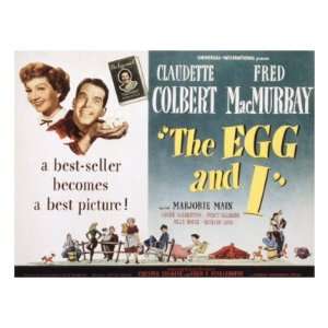  The Egg and I, Claudette Colbert, Fred MacMurray, 1947 