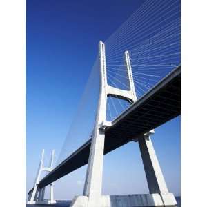  Vasco Da Gama Bridge Over the Tejo Rivers Longest Bridge 