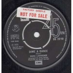   DANCE 7 INCH (7 VINYL 45) UK STATESIDE 1973 VICKI LAWRENCE Music