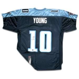 Vince Young Autographed Jersey   Authentic