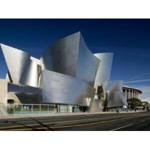 Walt Disney Concert Hall, Los Angeles, California, USA Stretched 