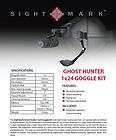 sightmark ghost hunter 1x24 night vision goggle kit $ 299 00 