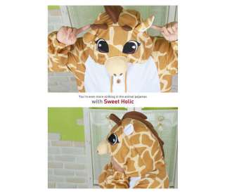   Character Costume Cosplay Halloween Party Pajama *Giraffe* NEW  