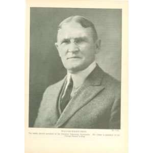  1922 Print William Bishop Owen National Education Assoc 