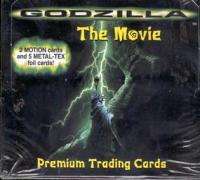 Godzilla The Movie Premium Trading Card Box  